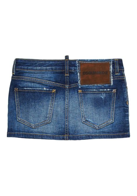 Minigonna denim DSQUARED2 JUNIOR | DQ01W4 D0AERDQ01